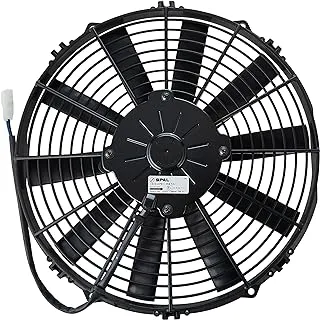 Spal High Performance Straight Blade Electric Cooling Fan,12 Inches, 30100384