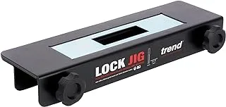 Trend Lock/Jig For Routing Face-Plate Recess And Mortise - Doorlock Installation Tool