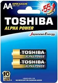 TOSHIBA ALPHA POWER AA - 2 Battery Pack