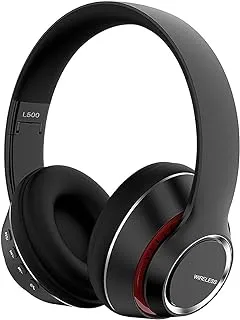 Sky-Touch Wireless Headphone，Noise Isolating Bluetooth 5.0 Over-Ear Headphones Fast Charging And Long Standby Time，With High Definition，Pure Sound For Iphone, Ipad, Smartphone, Mp3Players Etc Black