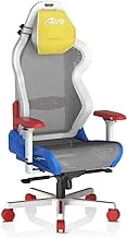 كرسي ألعاب DXRacer Air Series - أبيض / أحمر / أزرق