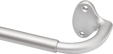 Amazon Basics Room Darkening Blackout Curtain Rod - 223.5 to 304.8 cm, Nickel