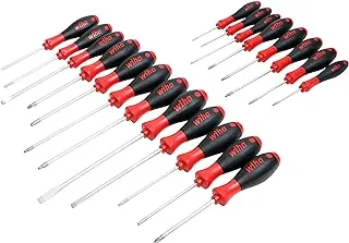 Wiha 30299 Pro Tool Set With Softfinish Grip, 20 Piece, One Size