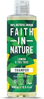 Faith In Nature Lemon & Tea Tree Shampoo, 400 Ml