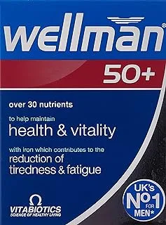 Vitabiotics Wellman 50 Plus 30 Tablets