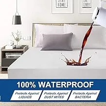 Deep Sleep Waterproof Mattress Protector Queen 150 X 190 Cm