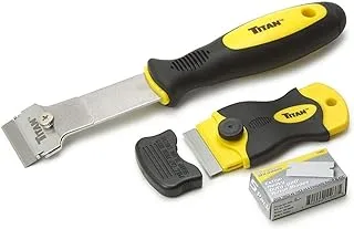 Titan 17002 2-Piece Multi-Purpose and Mini Razor Scraper Set, one size