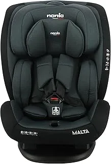 Nania Nania, Malta Convertible Infant Carseat For Group 0+/1/2/3 For 0 To 12 Years 0 36Kg Grey Black, 0083310217