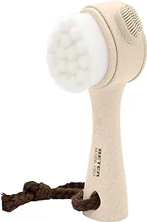 Beter Natural Fiber Two In One Facial Massage Brush For Exfoliating and Cleansing