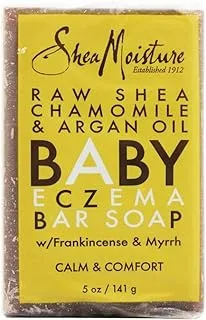 Shea Moisture Raw Chamomile & Argan Oil Baby Eczema Bar Soap, 5oz