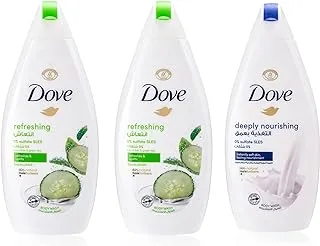 Dove Go Fresh Body Wash Cucumber and Green Tea 750ml