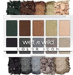 Wet n Wild Color Icon 10-Pan Makeup Palette Lights Off 0.42 Ounce 0.42 Ounce (Pack of 1)