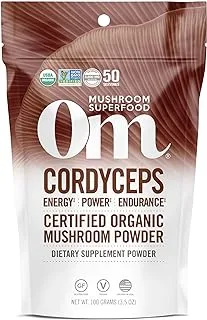 OM CORDYCEPS ORGANIC MUSHROOM POWDER 100G : 00200