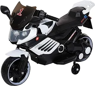 Bebouze Kids Bmw K1200S Style Motorcycle Ride On White