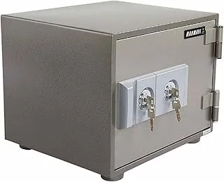 Mahmayi Secure SD102 Fire Safe with 2 Key Locks - (Grey)