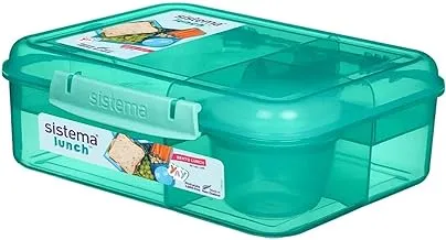 Sistema 1.65l bento lunch box green, 41690