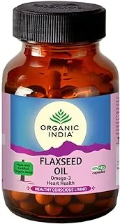 Organic India FLAXSEED OIL 60 CAPS : 51274