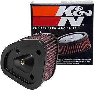 K&N Engine Air Filter: High Performance, Powersport Air Filter: Fits 2017-2019 HARLEY DAVIDSON (Road King, Electra Glide, Ultra, Classic, Tri Glide, Limited, Low, and other select models) HD-1717