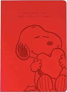 Graphique Large Vegan Leather Journal, Snoopy Heart – 7