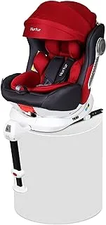 Nurtur Liberty Baby/Kids 4-in-1 Car Seat - 360° Rotation – Leg Support ISOFIX 10-level Adjustable Headrest with Canopy 0 months to 12 years (Group 0+/1/2/3), Upto 36kg (Official Product)