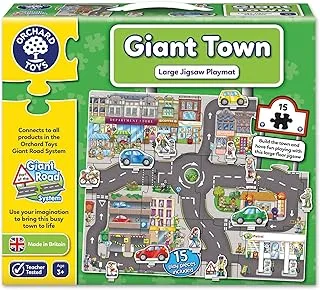 Orchard Toys Giant Town Floor Jigsaw Puzzle, multicolour