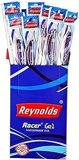 Reynolds Racer Gel Pen Blue Pack of 10