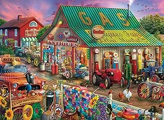 Buffalo Games - Antique Market - 1000 Piece Jigsaw Puzzle, Multicolor, ‎11925