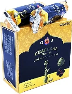 YANEK Magic Coal | 80 Pcs | Charcoal Tablets | For Shisha, Bakhour (8x10)