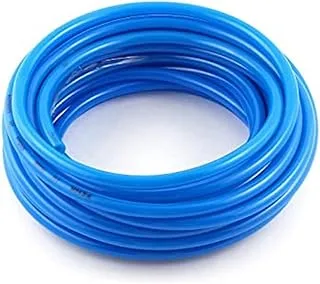 Royal Apex PU (Polyurethane) Flexible Pneumatic Tubing Food Grade Multipurpose Tube for Beer Line, Kegerator, Wine, Airline Tubing for Aquarium, Air Water Hose, Fuel Line. (6x4mm, Blue - 25m)