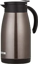 Royalford New Stainless Steel Double Wall Isolating Jug Vacuum Royalford Flask Hot Cold Jug (1 litre)