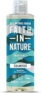 Faith In Nature Fragrancefree Shampoo, 400 Ml