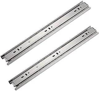 Royal Apex Push To Open Cabinet Drawer Slide Rail Ball Bearing System Side Mount Full Extension (20 inch (50cm))