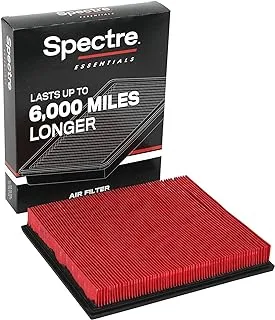 Spectre Essentials Engine Air Filter: Premium, 50-Percent Longer Life: Fits Select 2005-2020 Nissan (Frontier, Nv1500/2500, Titan, Xterra, Armada, Pathfinder), 1993-2004 Jeep Grand Cherokee, Spa-2286