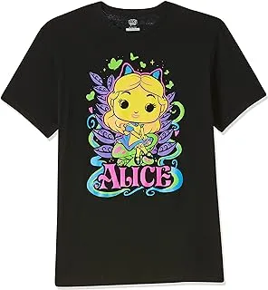 Funko Pop Tee! Blacklight- Alice In A Wonderland- Collectible Tee (Unisex) - Medium