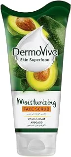 Dermoviva Moisturizing Vitamin Boost Avocado Face Scrub - 150 Ml