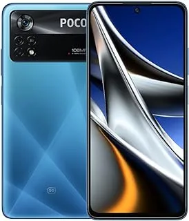 Xiaomi Poco X4 Pro 5G بشريحتي اتصال NFC مزود بتقنية Lazer Blue 8GB RAM 256GB
