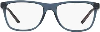 AX Armani Exchange Men's Ax3048f Asian Fit Rectangular Prescription Eyeglass Frames