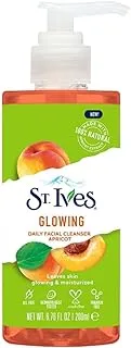 St. Ives Glowing Hydrating Face Wash with 100% Natural Apricot Extracts| Exfoliating Scrub Cleanses Impurities & Deeply Hydrates for Glowing Skin| Paraben-Free| Dermatologically Tested| 200 ml