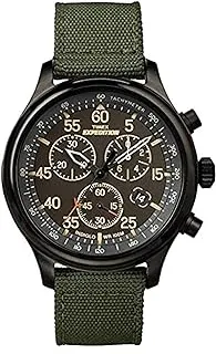 Timex Mens Quartz Watch, Chronograph Display And Textile Strap - Tw4B10300