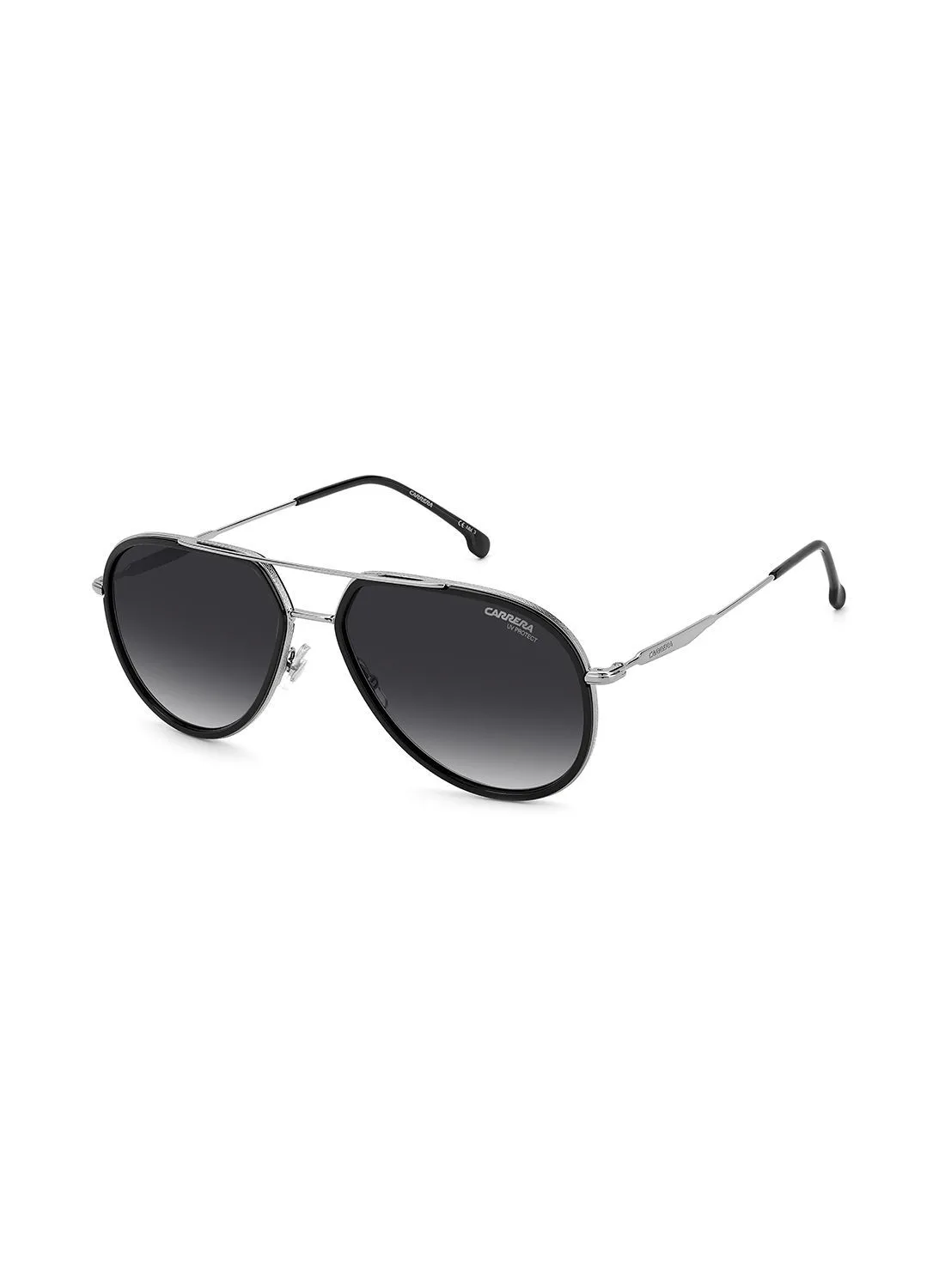 نظارة شمسية بايلوت للحماية من الأشعة فوق البنفسجية للجنسين من كاريرا - Carrera 295/S Black 58 - مقاس العدسة: 58 ملم