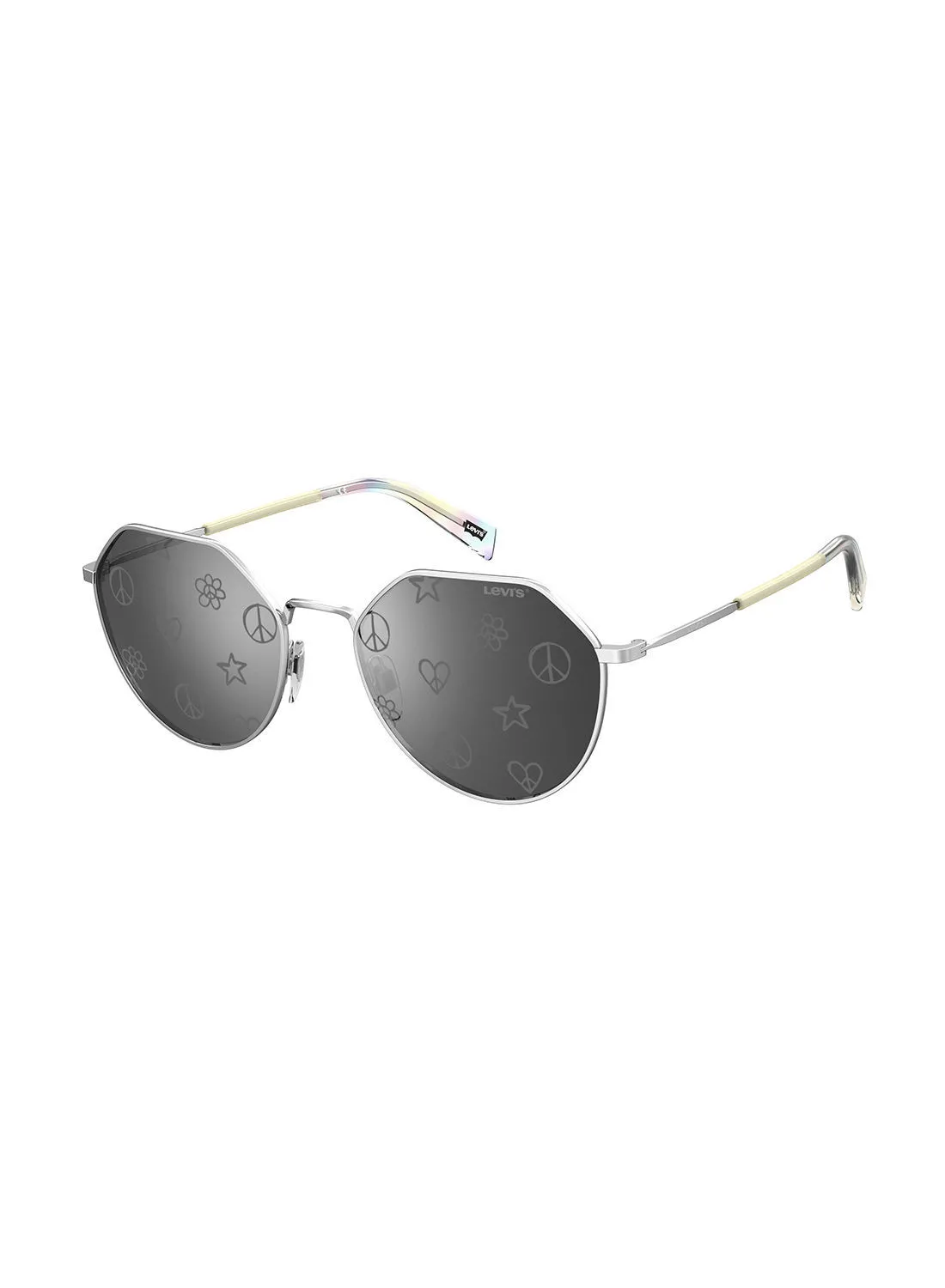 Levi's Unisex UV Protection Octagonal Sunglasses - Lv 1020/S Palladium 57 - Lens Size: 57 Mm