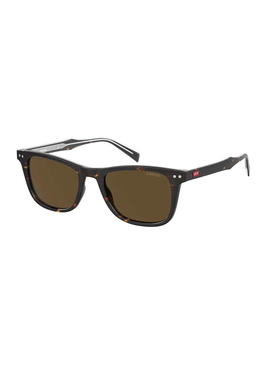 Levi's Men's UV Protection Rectangular Sunglasses - Lv 5016/S Hvn 52 - Lens Size: 52 Mm