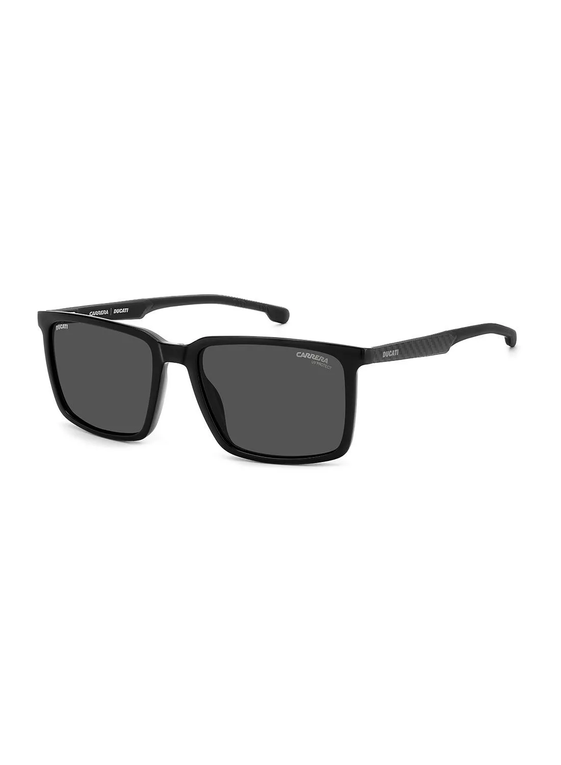 Carrera Men's UV Protection Rectangular Sunglasses - Carduc 023/S Black 56 - Lens Size: 56 Mm