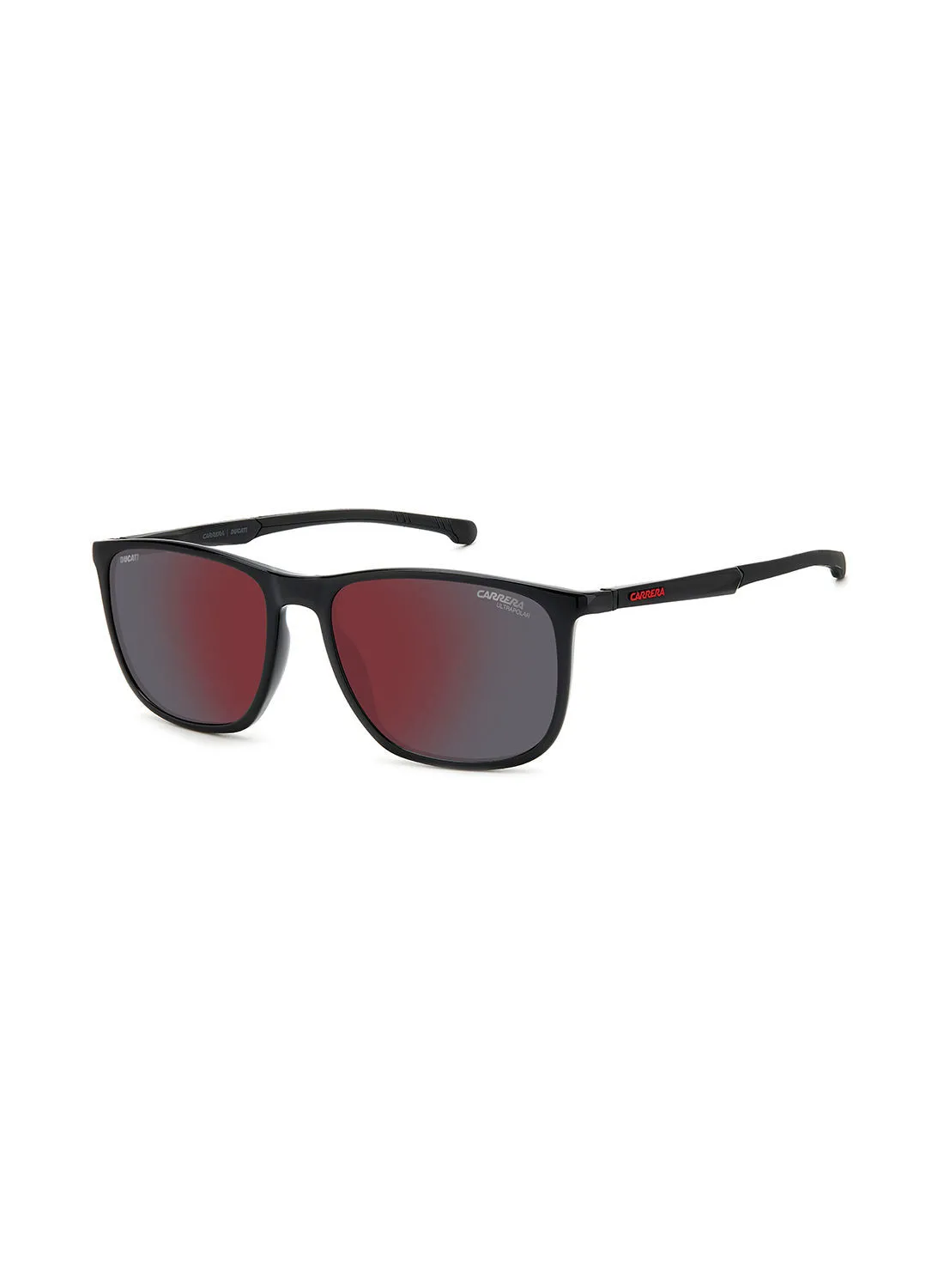 Carrera Men's UV Protection Rectangular Sunglasses - Carduc 004/S Black 57 - Lens Size: 57 Mm