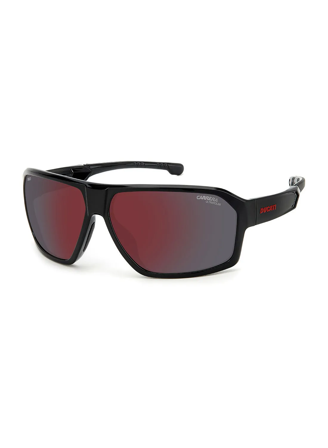 Carrera Men's UV Protection Rectangular Sunglasses - Carduc 020/S Black 66 - Lens Size: 66 Mm