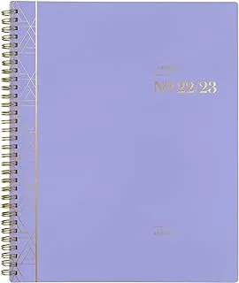 Cambridge 2022-2023 Planner, Weekly & Monthly Academic, 21.6 cm x 27.9 cm, Large, WorkStyle Focus, Lavender (1606-905A-19)