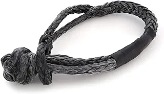 Smittybilt Power Recoil Shackle Rope (Charcoal Gray Rope) - Universal Part S-B13051-B