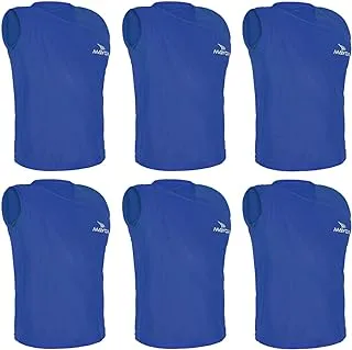 MAYOR Training Bibs for Football, Hockey, Basketball, Team practice And Match (Pack of 6)