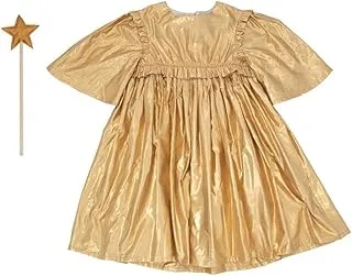 Meri meri angel dress for age 5-6, gold