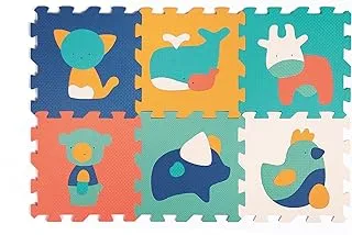 Ludi Animals EVA Playmat 6-Piece Set